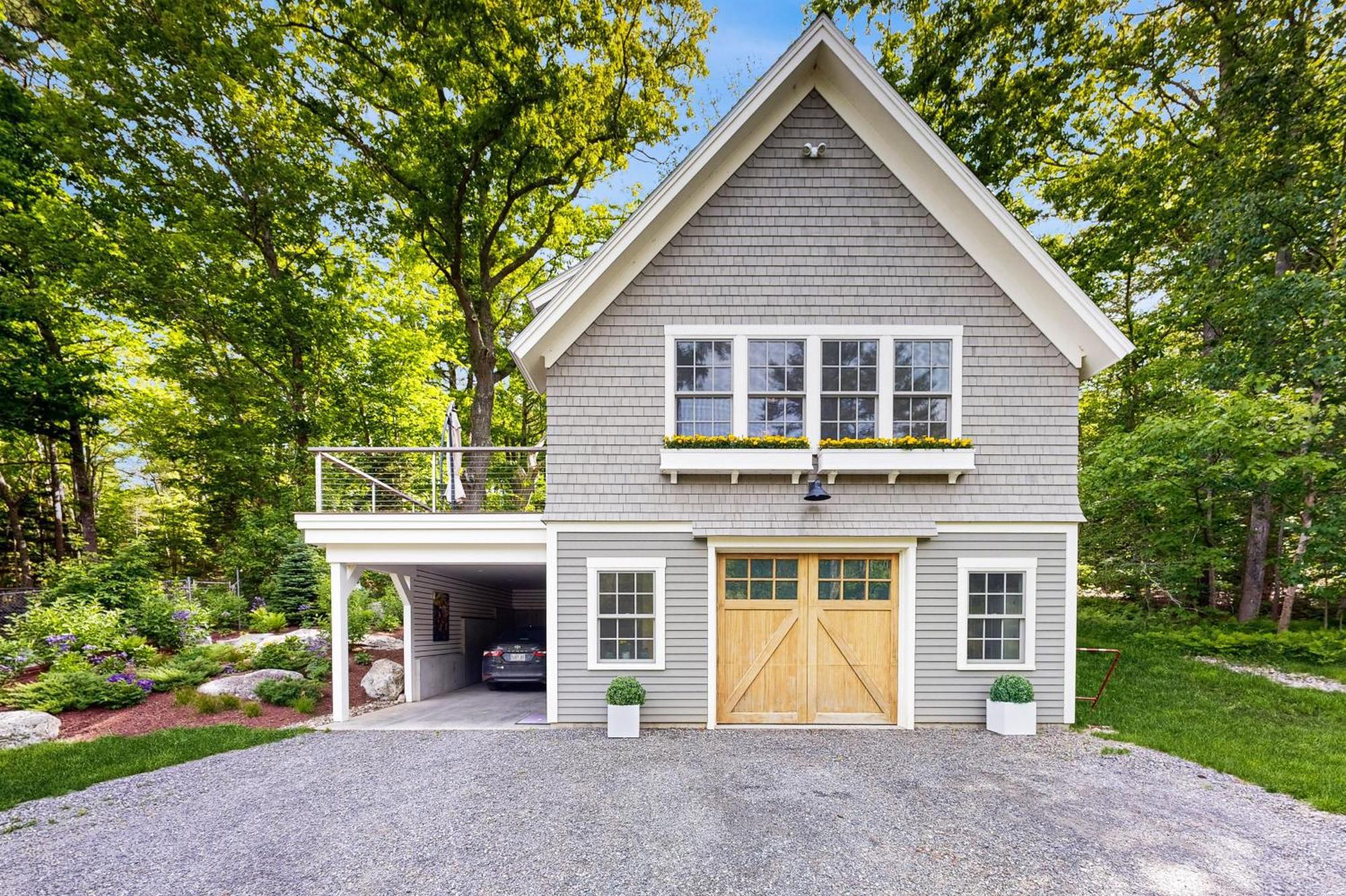 Coveside Carriage House Apartment Boothbay Harbor Bagian luar foto