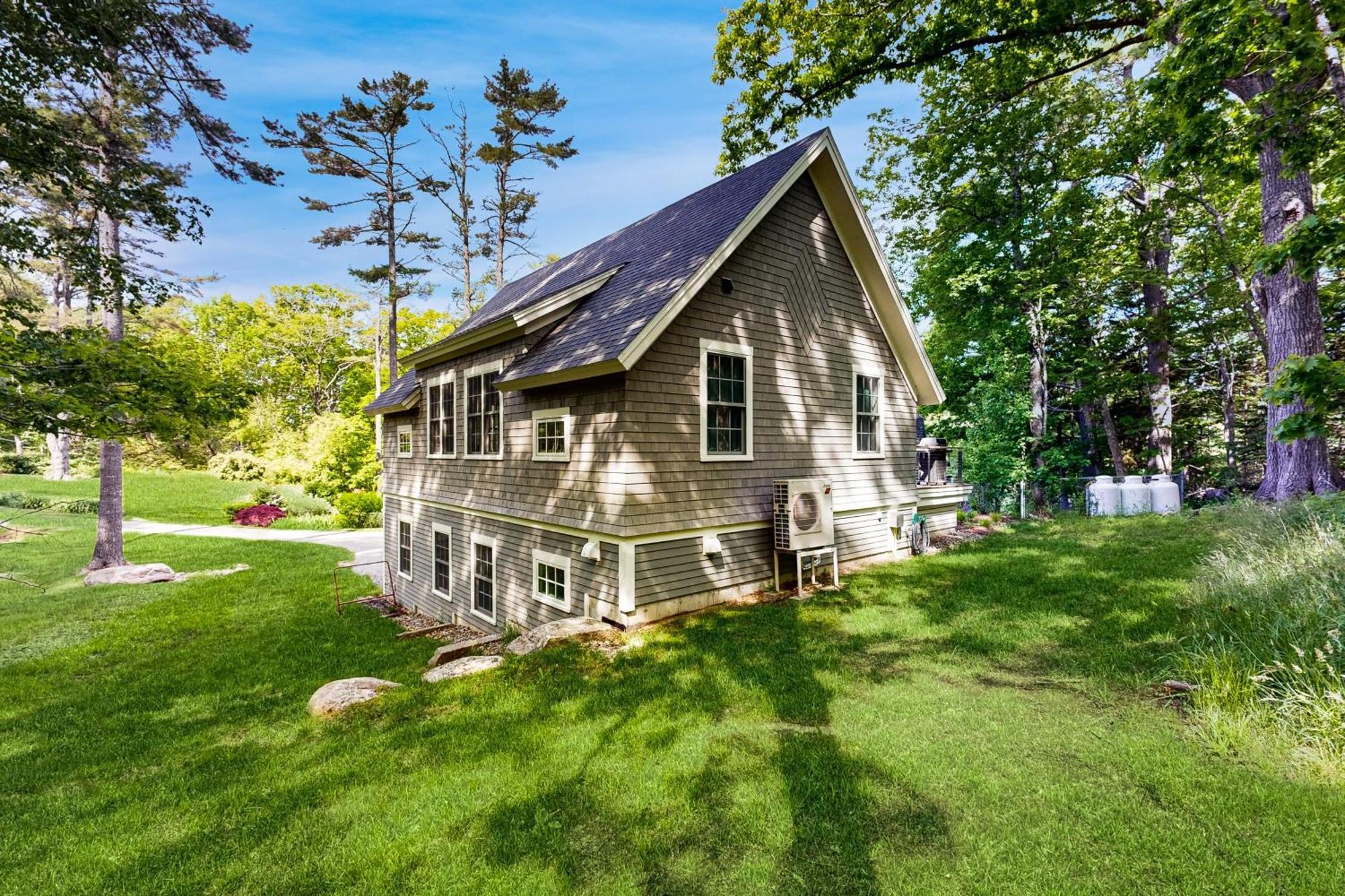 Coveside Carriage House Apartment Boothbay Harbor Bagian luar foto